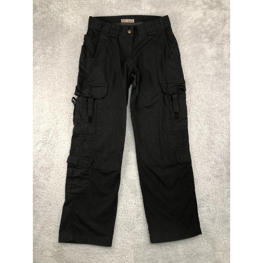 5.11 Tactical Taclite EMS Pants Women's 10 (31x30.5) Black Cargo 64369